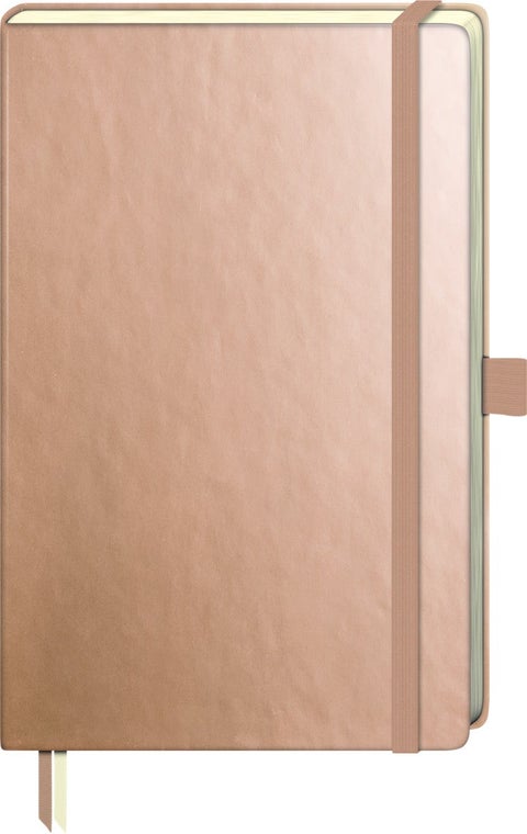 Notatbok Kompagnon A5 Gull Metallic Dots