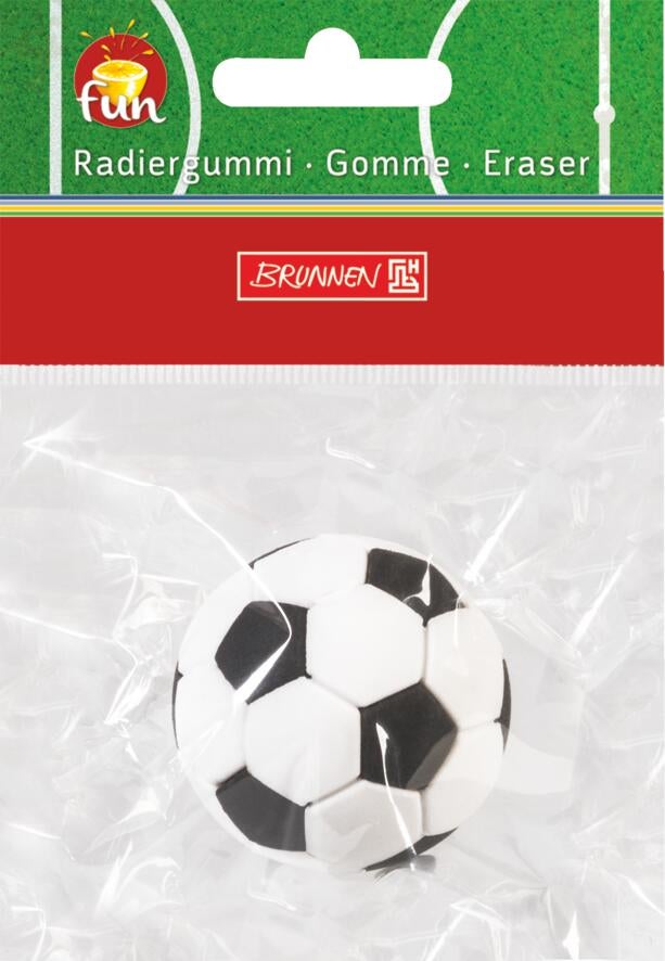 Viskelær Fotball Brunnen  97x70mm