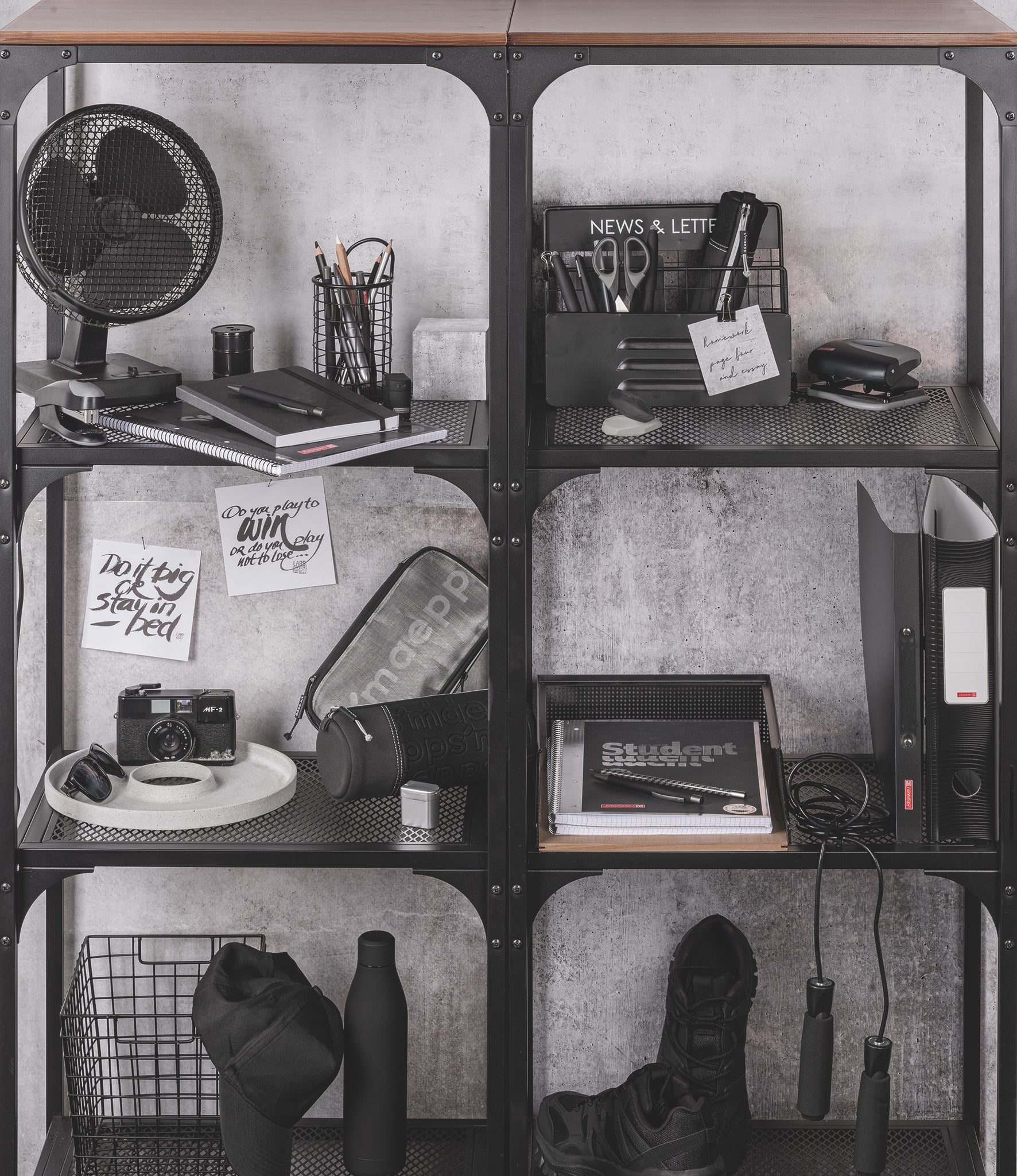 Spiralhefte Brunnen A4 90g 80 Blad Ruter Hardwired