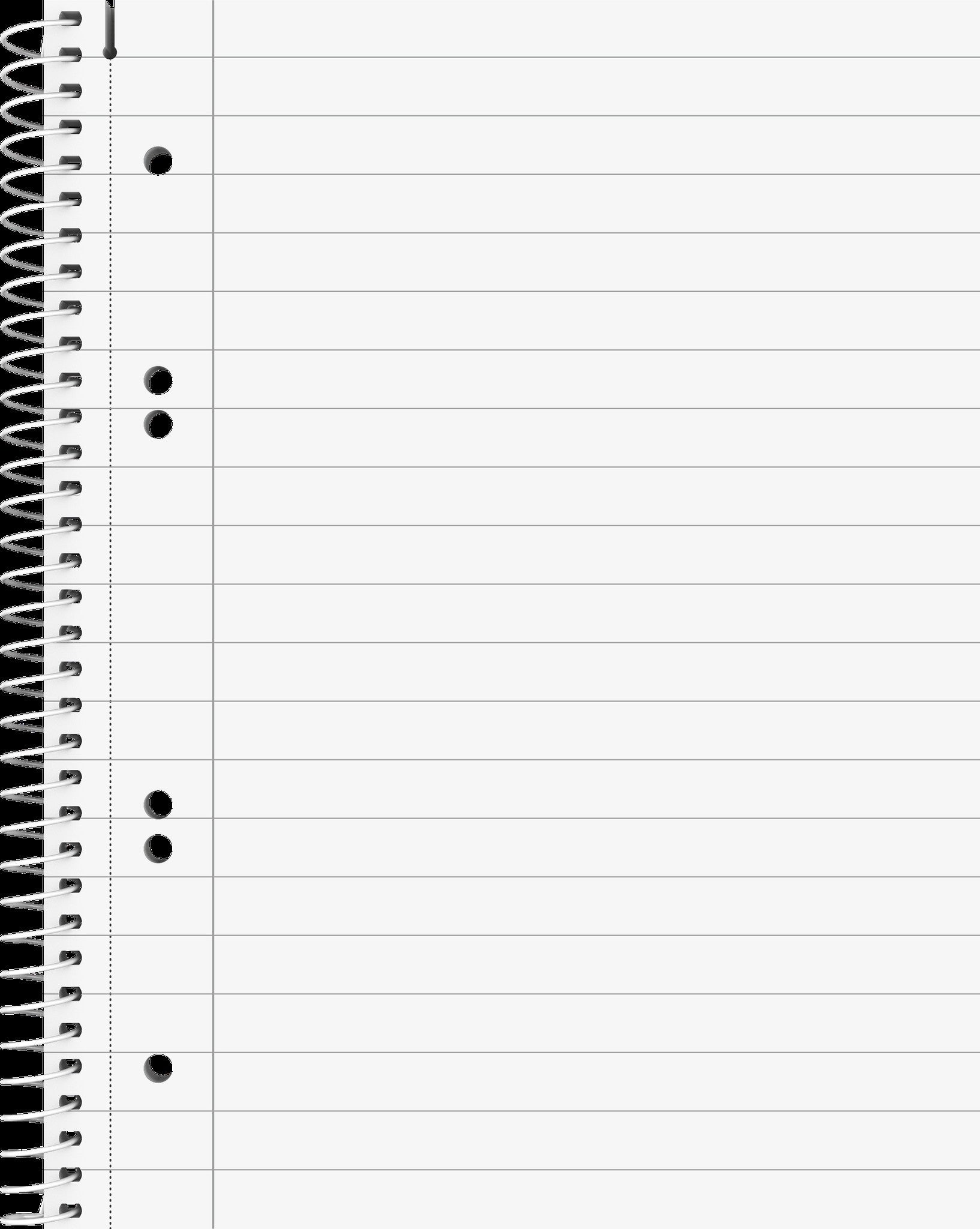 Spiralhefte Brunnen A5 90g 80 bl Linjer Blå