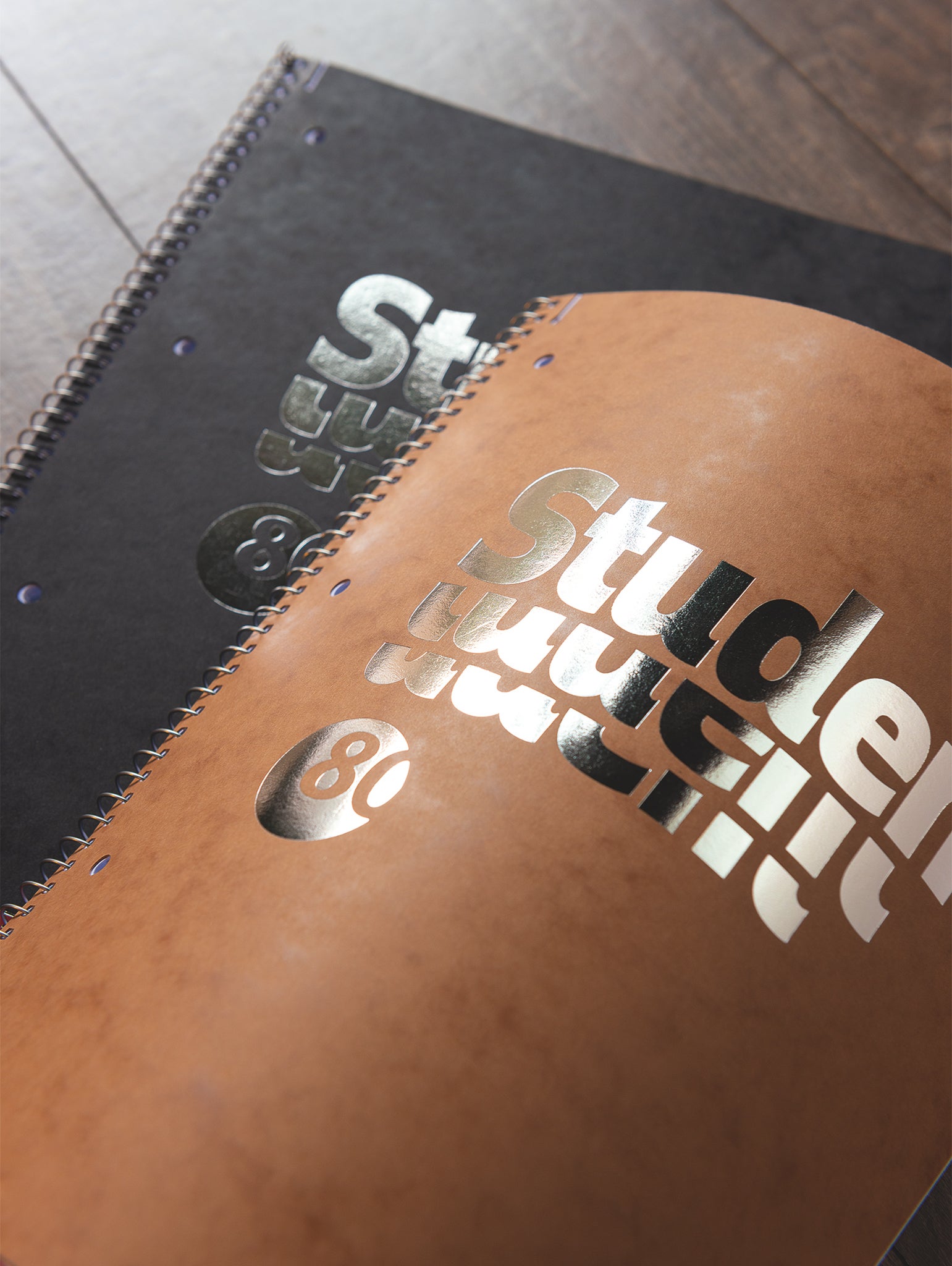 Spiralhefte Brunnen A4 90g Linjer Kraft Sort