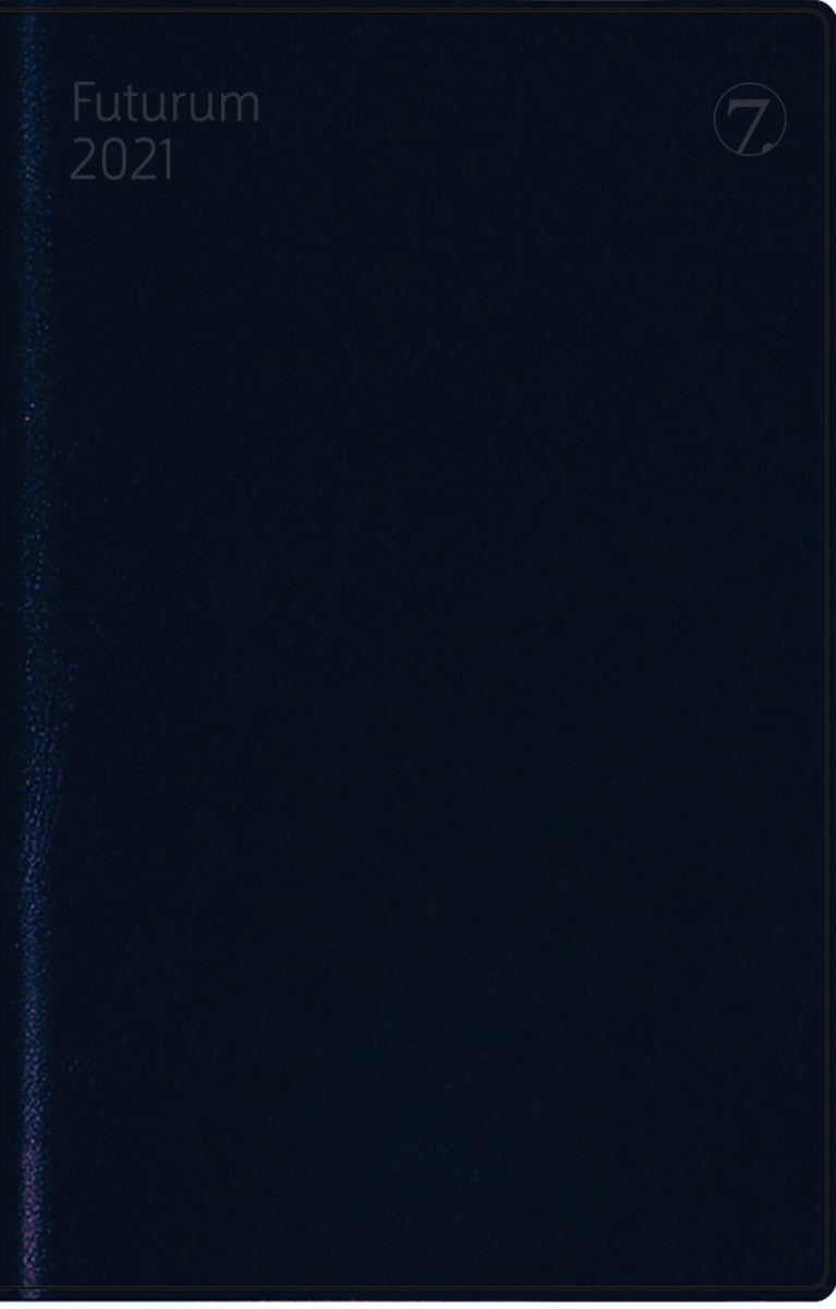 Lommekalender 2021 7.sans Futurum Uke A6 Imit Sort