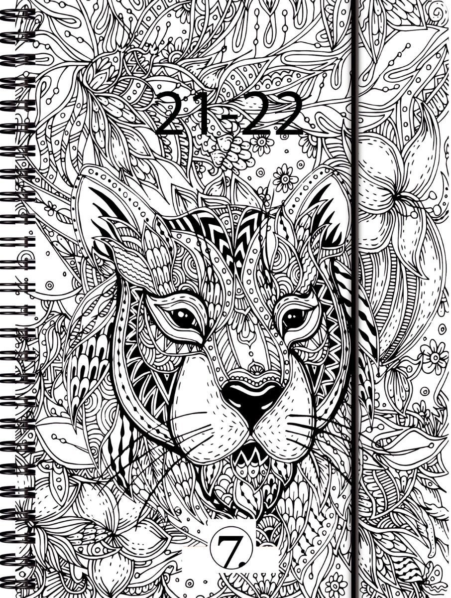 7.sans Kalender 21/22 Dagplan ZENart A6