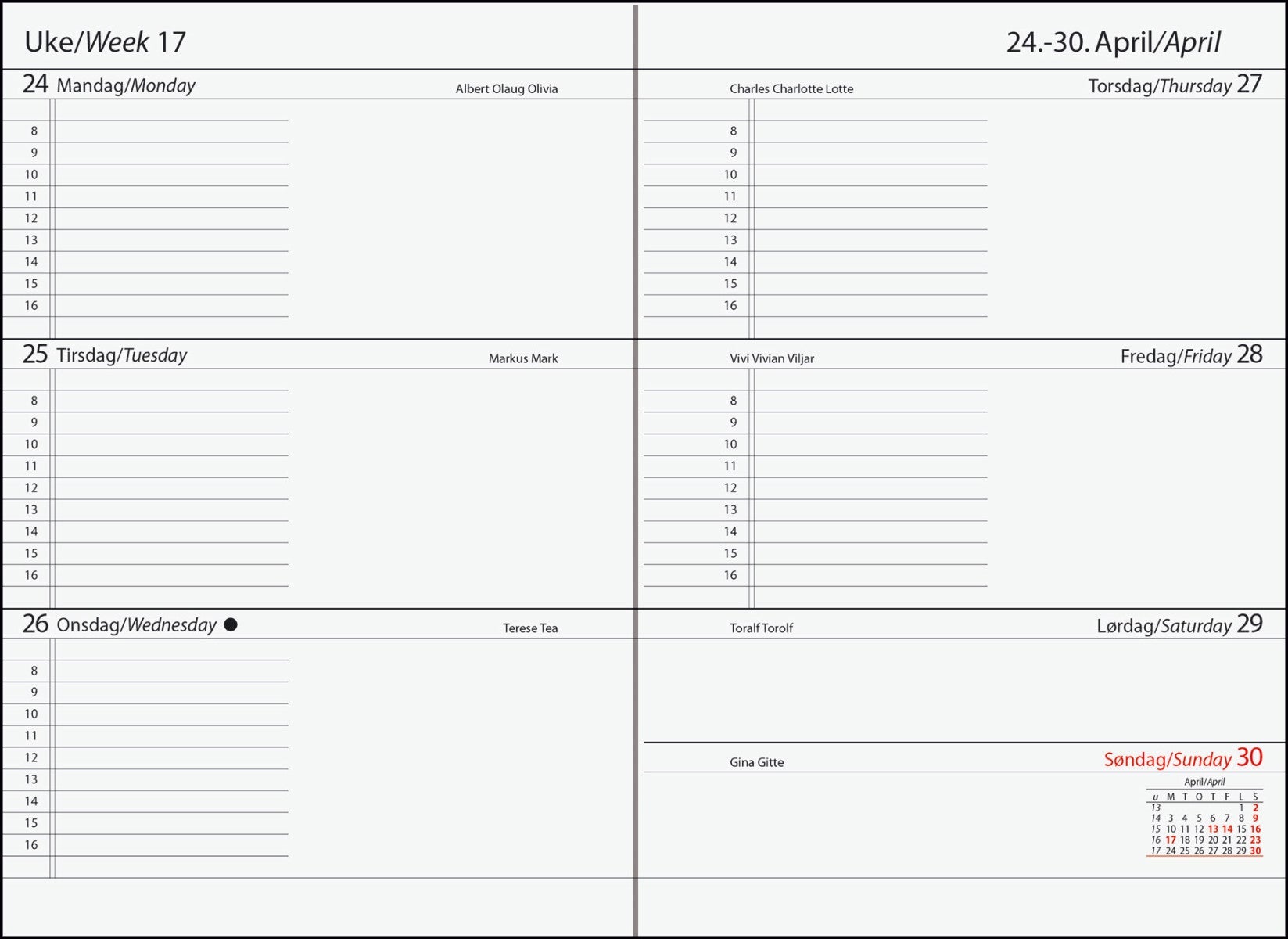 Kalender 2022 7.Sans Time kartong