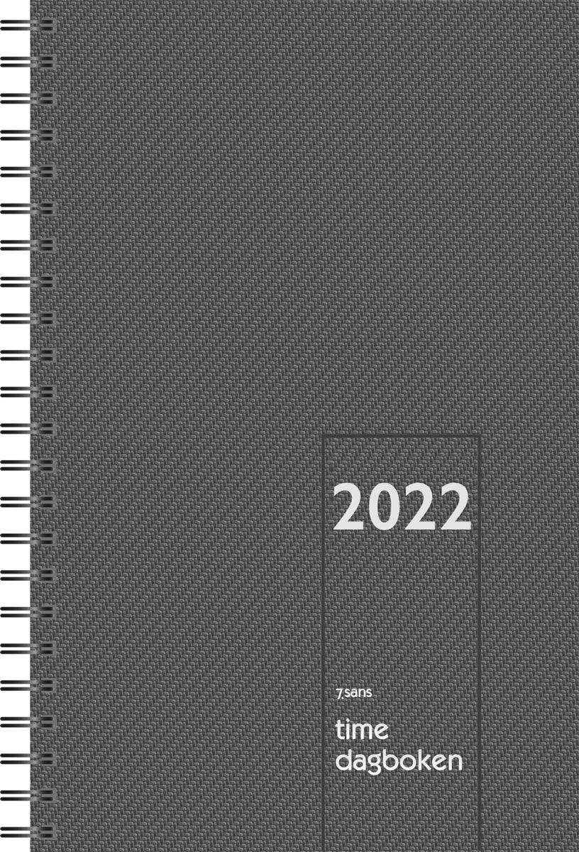 Kalender 2022 7.Sans Timedagboken spiralisert