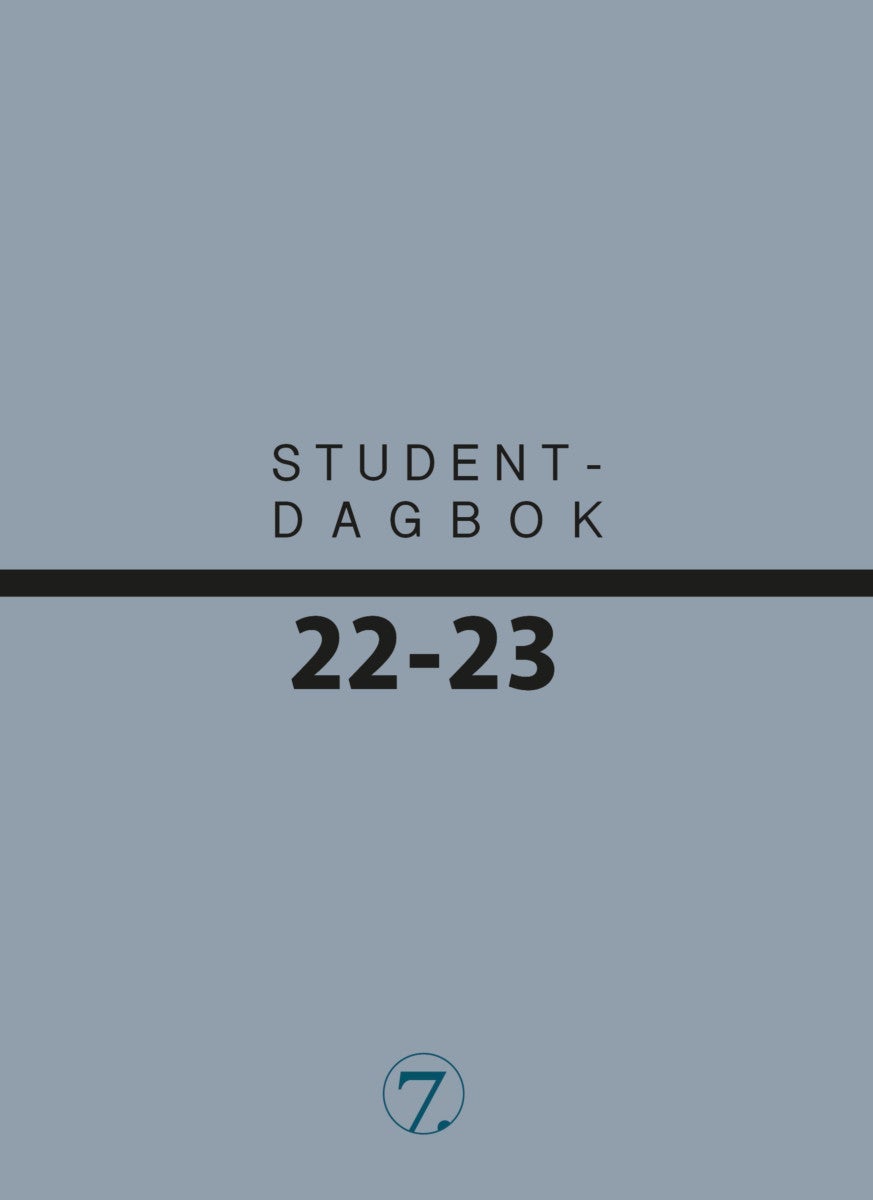 7.Sans kalender 22/23 Studentdagbok A5