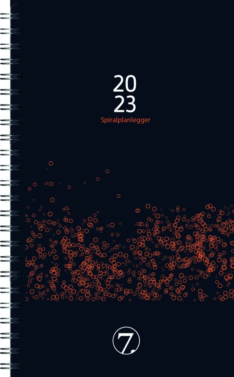 Kalender 2023 7.Sans Spiralplanlegger plast