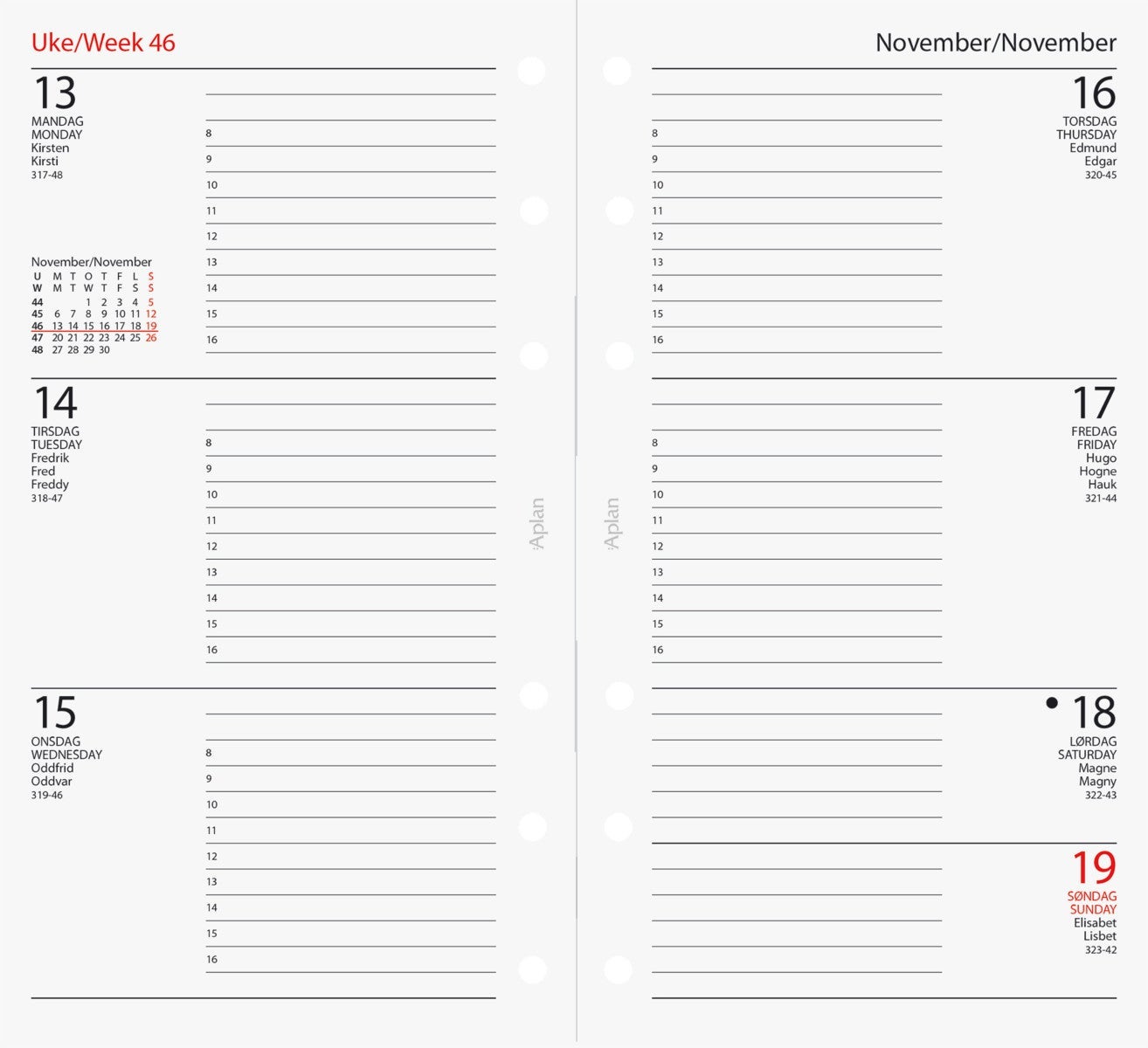 Aplan Student 23/24 A6 Uke årssett