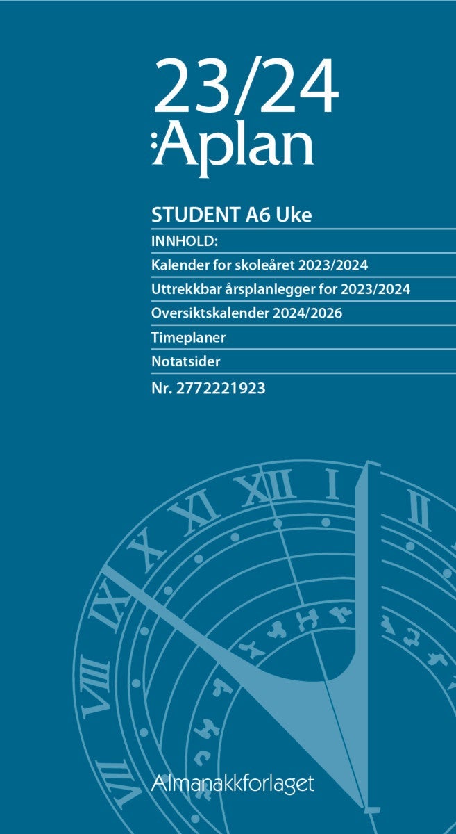 Aplan Student 23/24 A6 Uke årssett