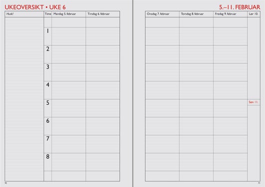 7.Sans kalender 24/25 Læreren Grunnskolen spiral