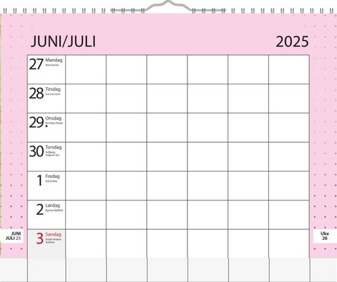 Aktivitetskalender 24/25