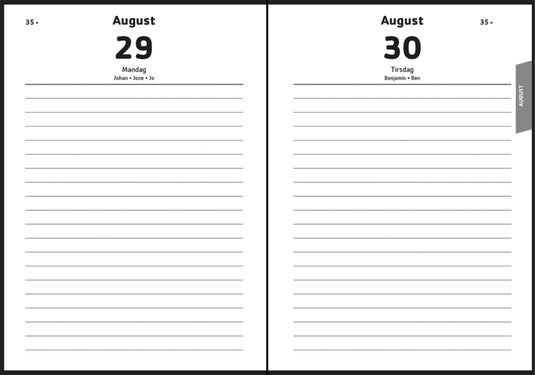 Dagplan 24/25 Hashtag Fries A6