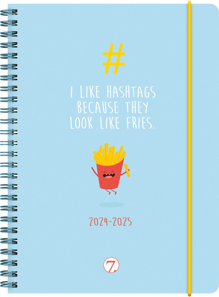 Dagplan 24/25 Hashtag Fries A6