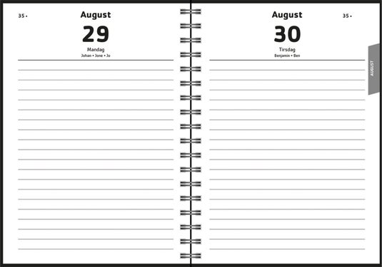 Dagplan 24/25 Ice Vector A6