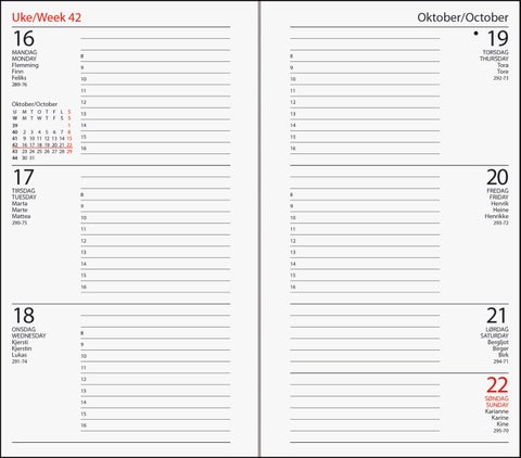 Kalender 2025 7.Sans Datum Retro, Kartong
