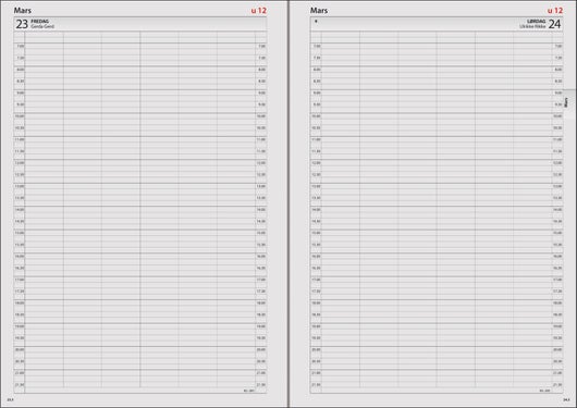 Kalender 2025 7.Sans Booking Spiralisert Sort