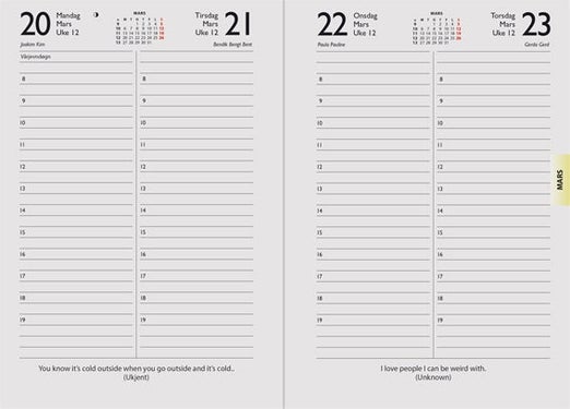 Kalender 2025 7.Sans Inspirasjonskalender Spiral