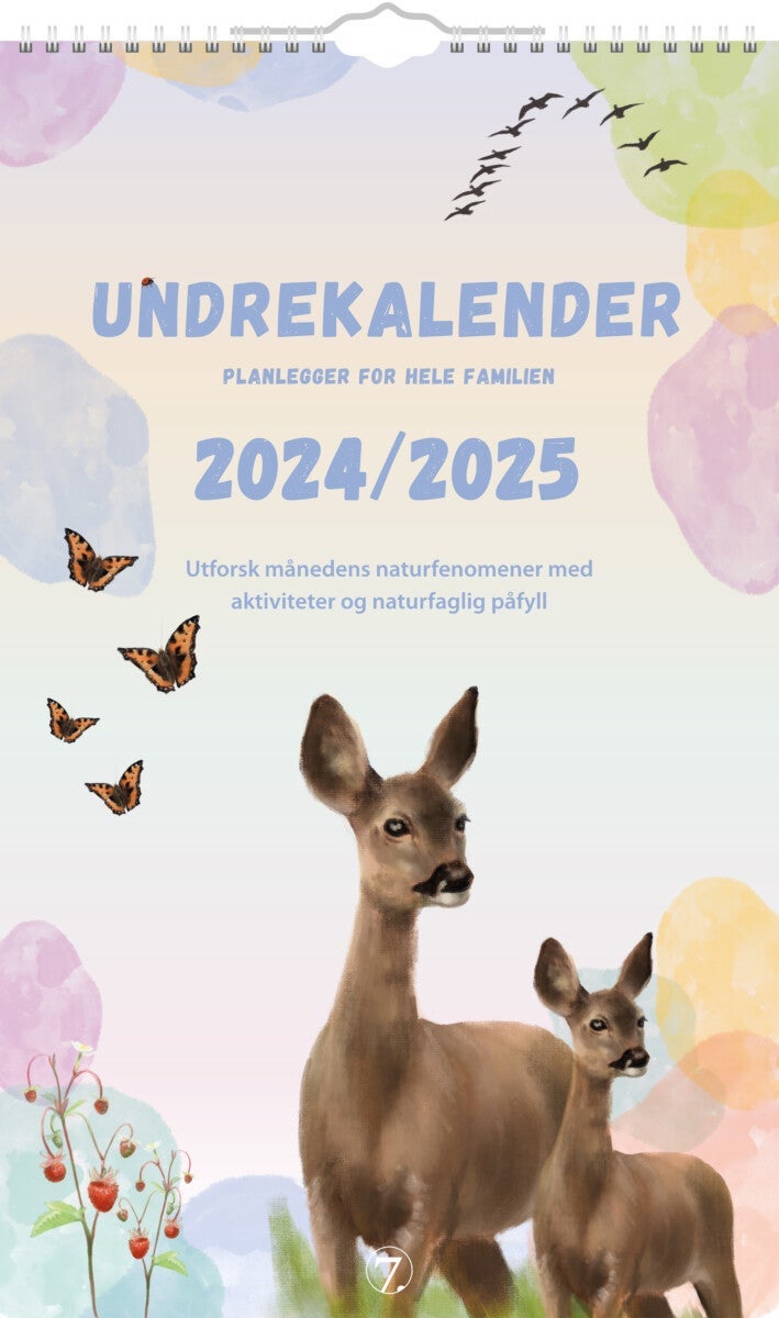 7.sans kalender 24/25 Familieplanlegger Undring