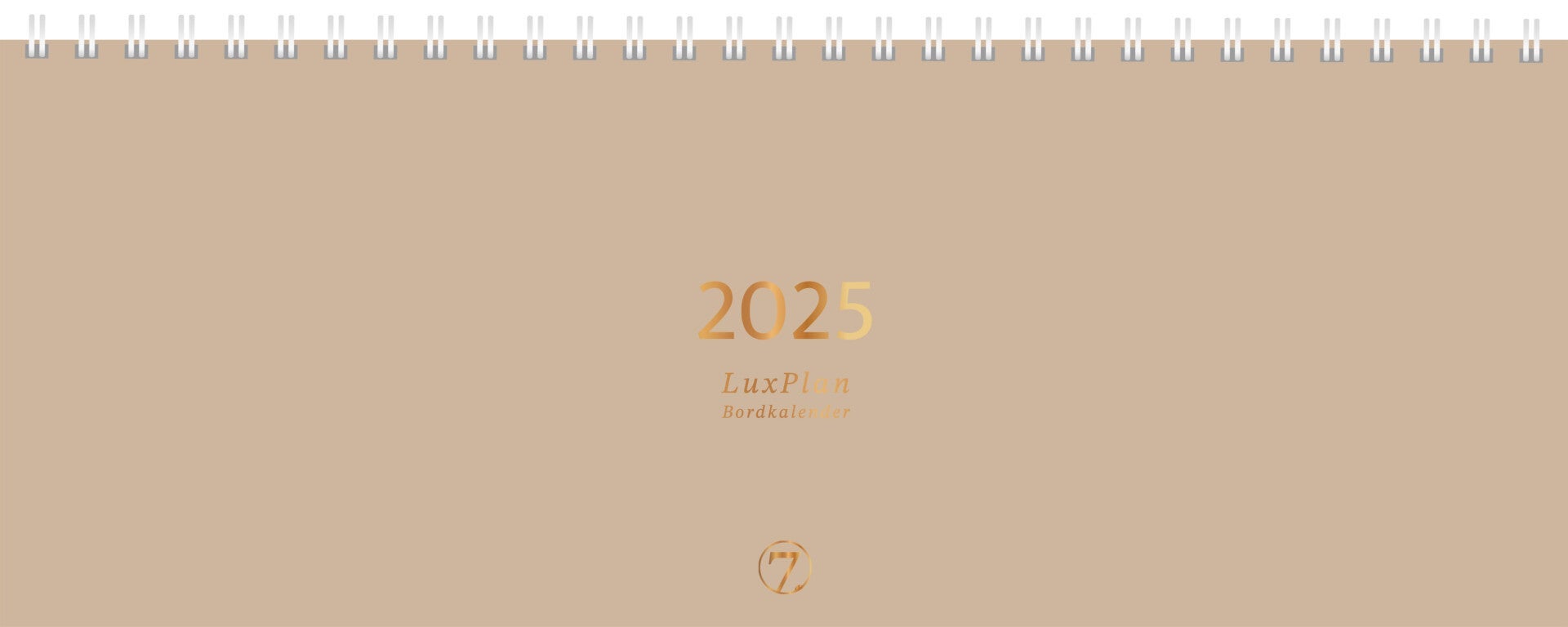 Kalender 2025 7.Sans Luxplan Bordkalender