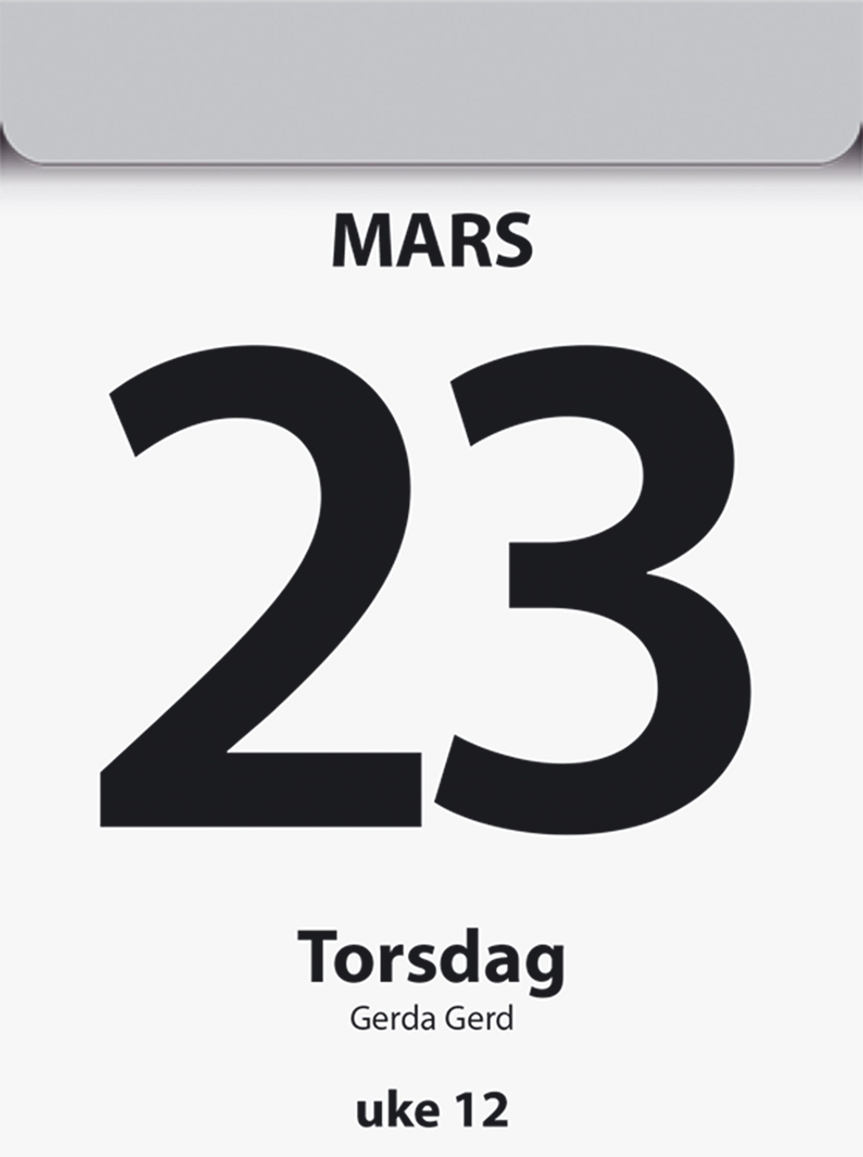 Kalender 2026 7.Sans Dagblokk Stor