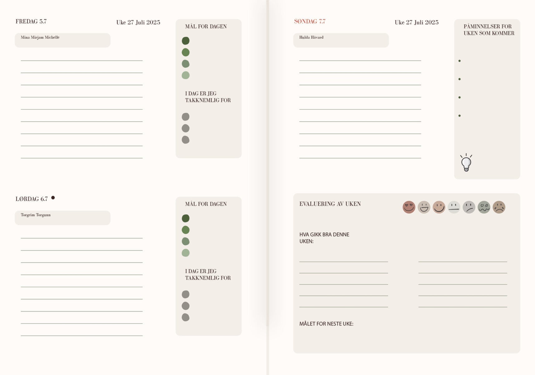 7.sans Kalender 25/26 Mental Styrke