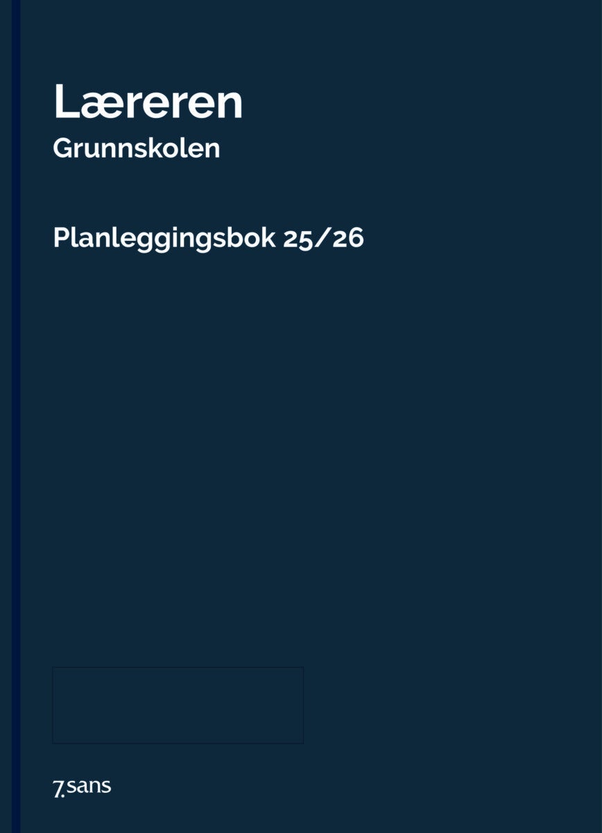 7.sans Kalender 25/26 Lærer Grskole Innb.