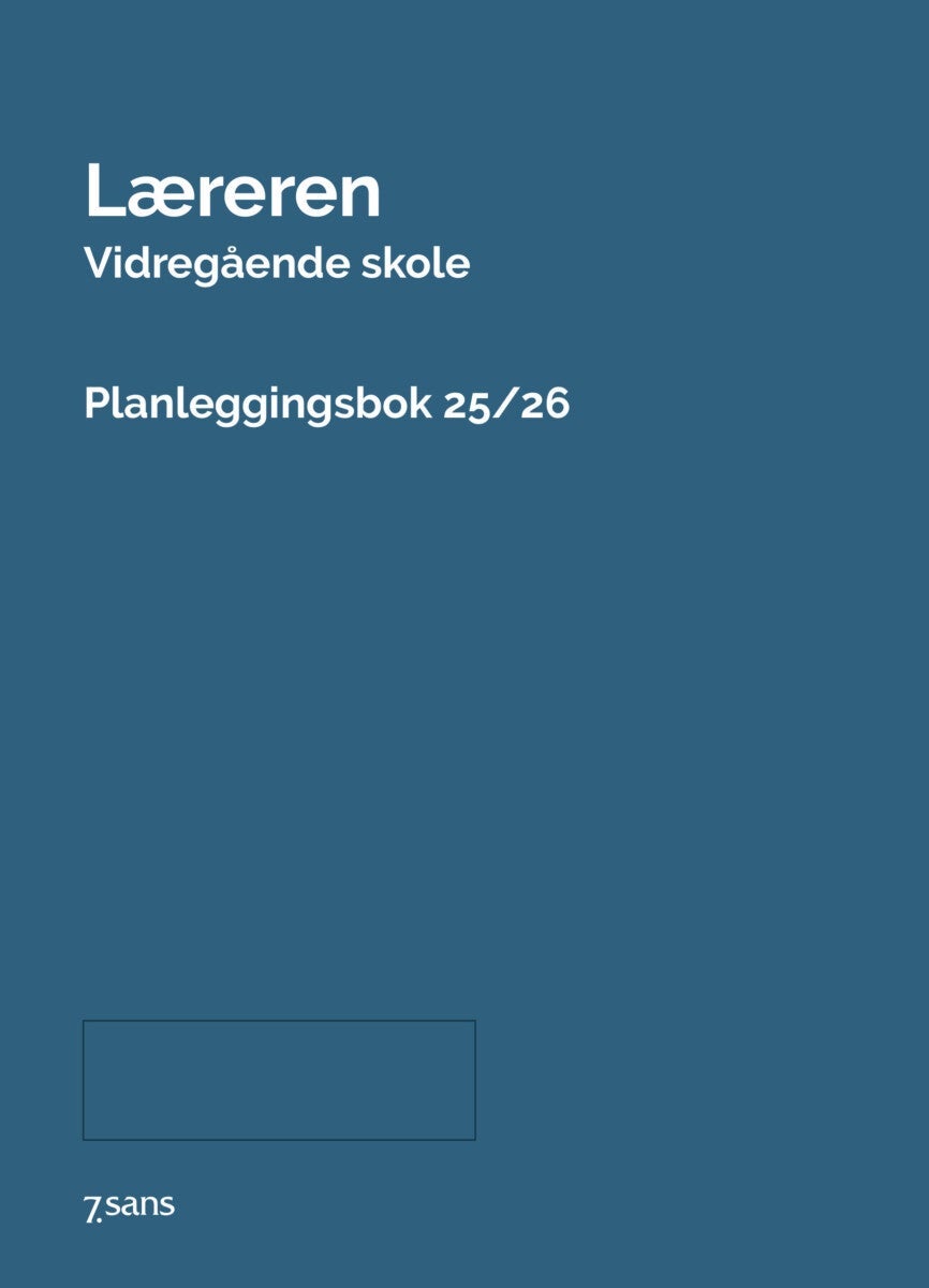 7.sans Kalender 25/26 Læreren VGS Innb.
