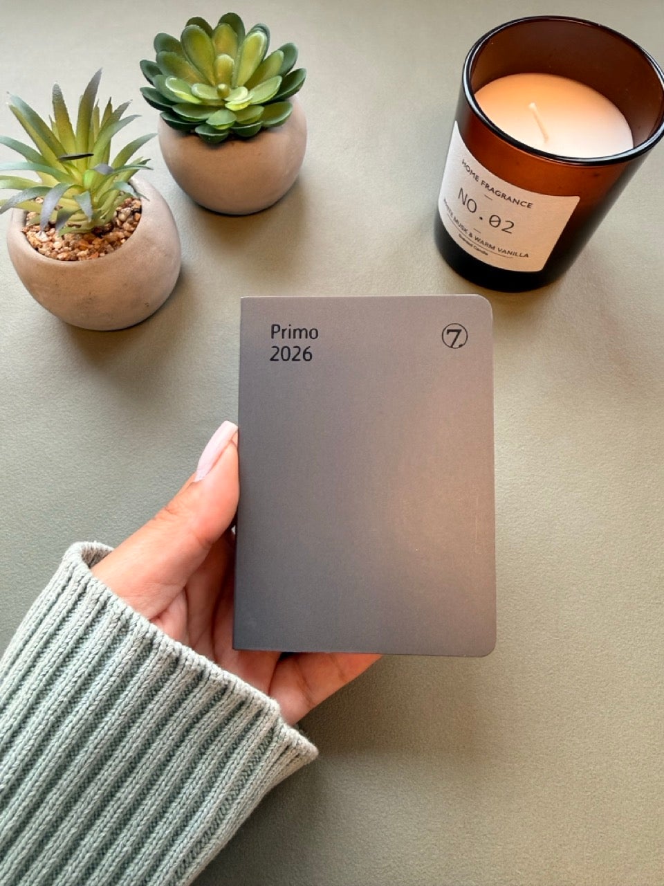 Kalender 2026 7.Sans Primo Ib Grå