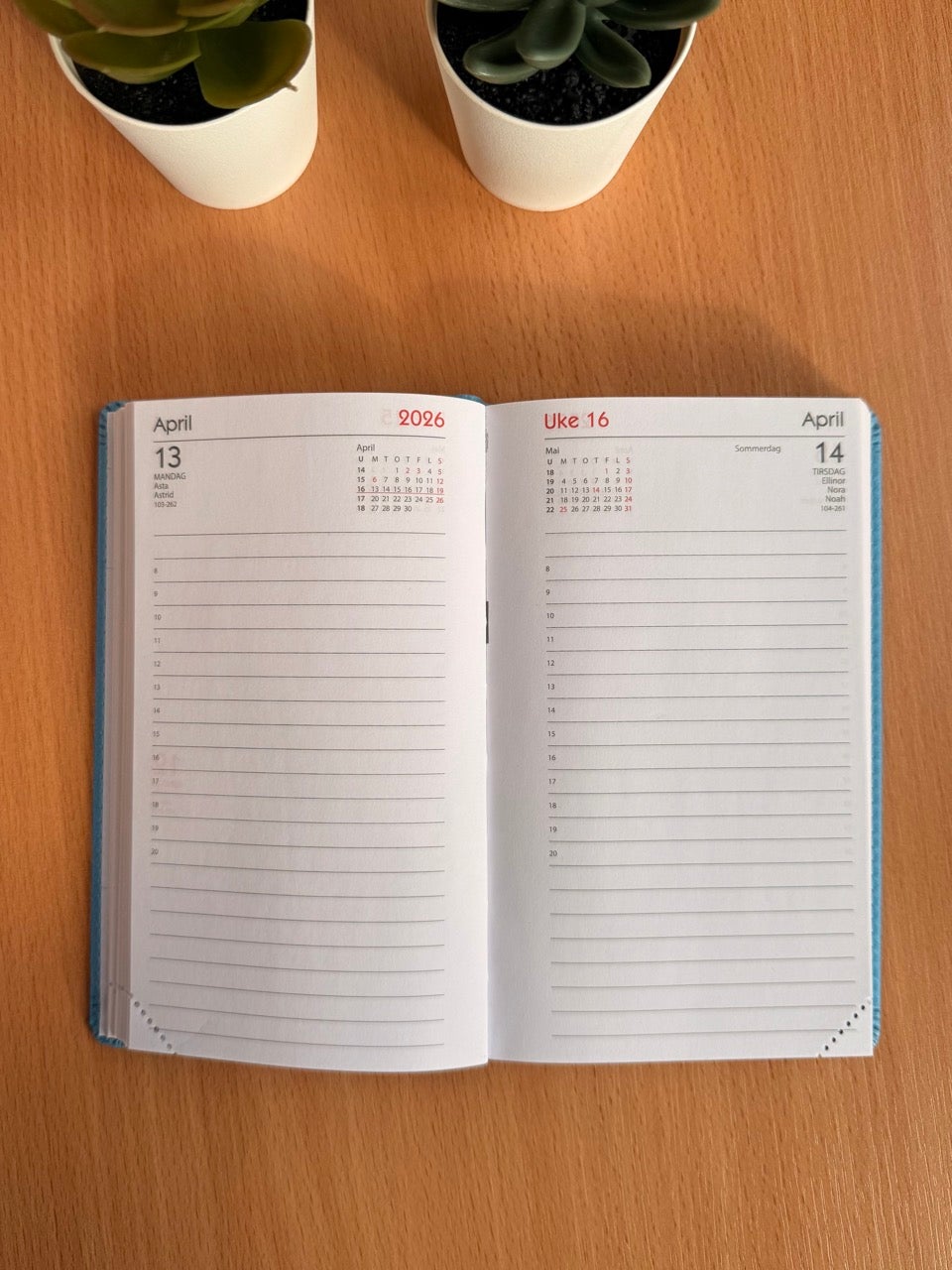 Kalender 2026 7.Sans Agenda Trend Ib