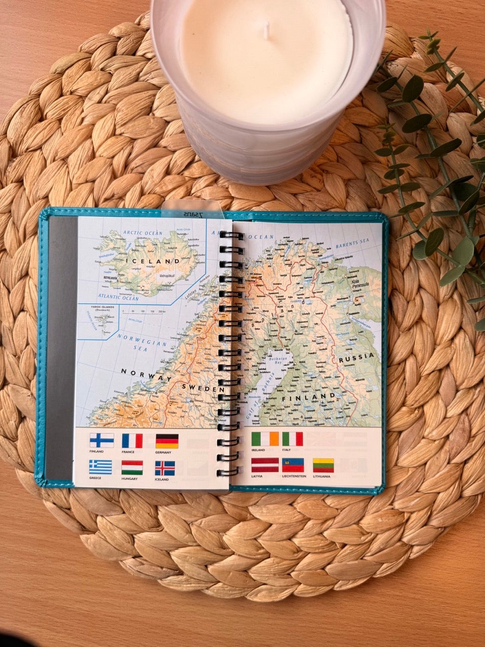 Kalender 2026 7.Sans Datum Deco Imitert Omslag