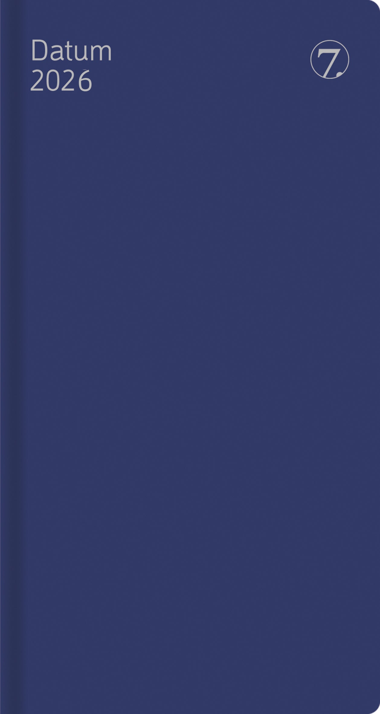 Kalender 2026 7.Sans Datum Blå