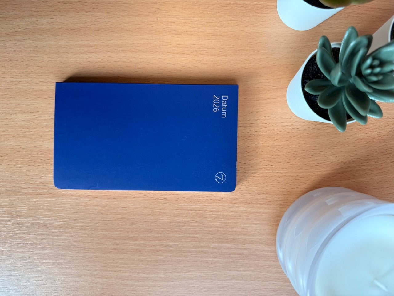 Kalender 2026 7.Sans Datum Blå