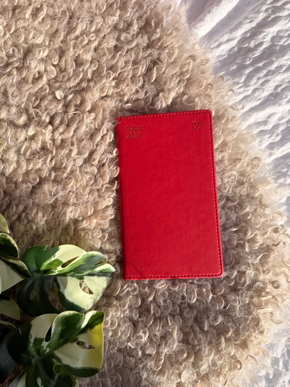 Kalender 2026 7.Sans Datum Rød