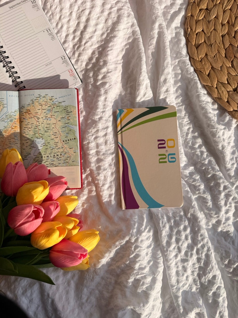 Kalender 2026 7.Sans Datum Retro Natur