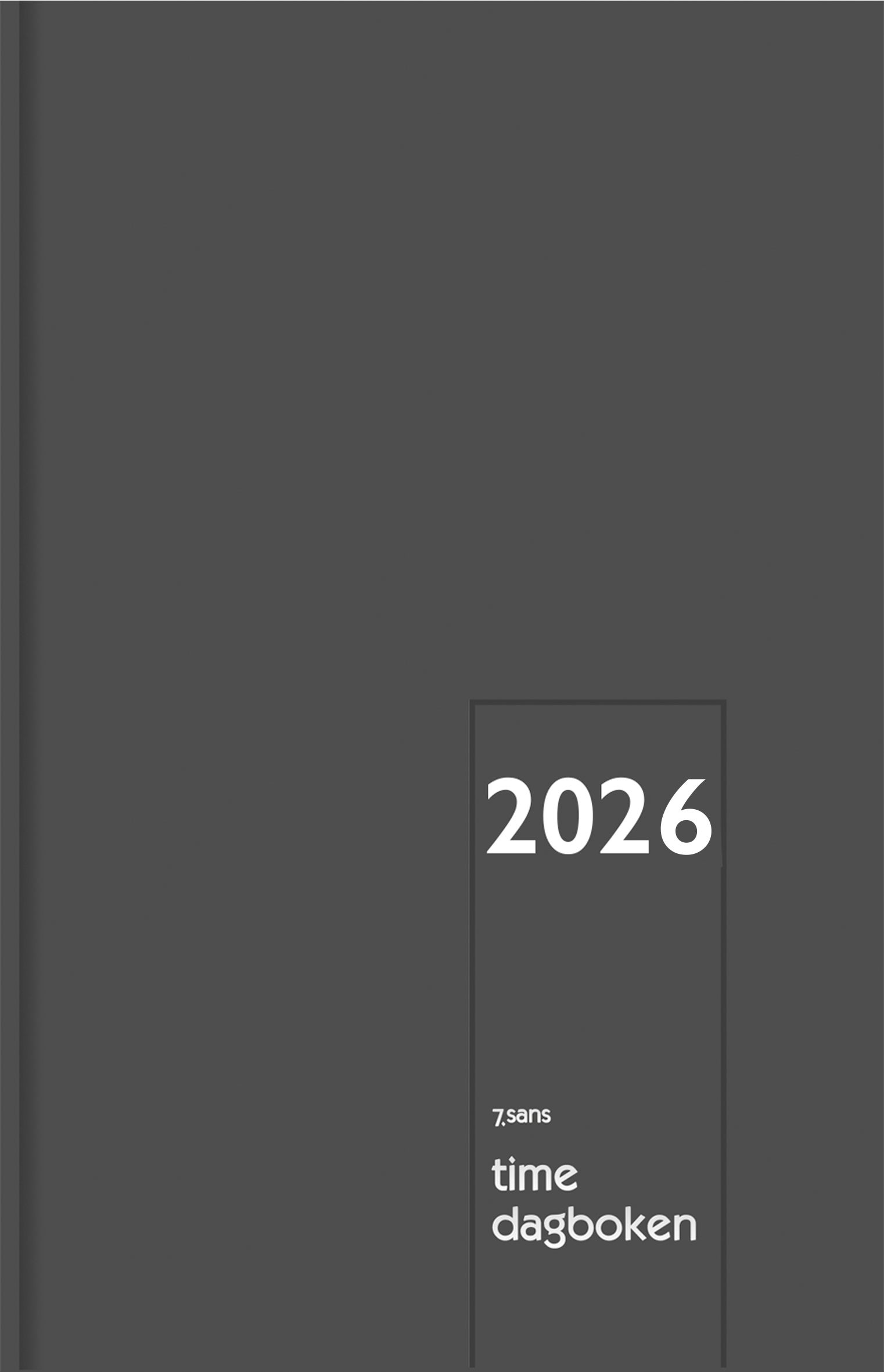 Kalender 2026 7.Sans Timedagboken innbundet