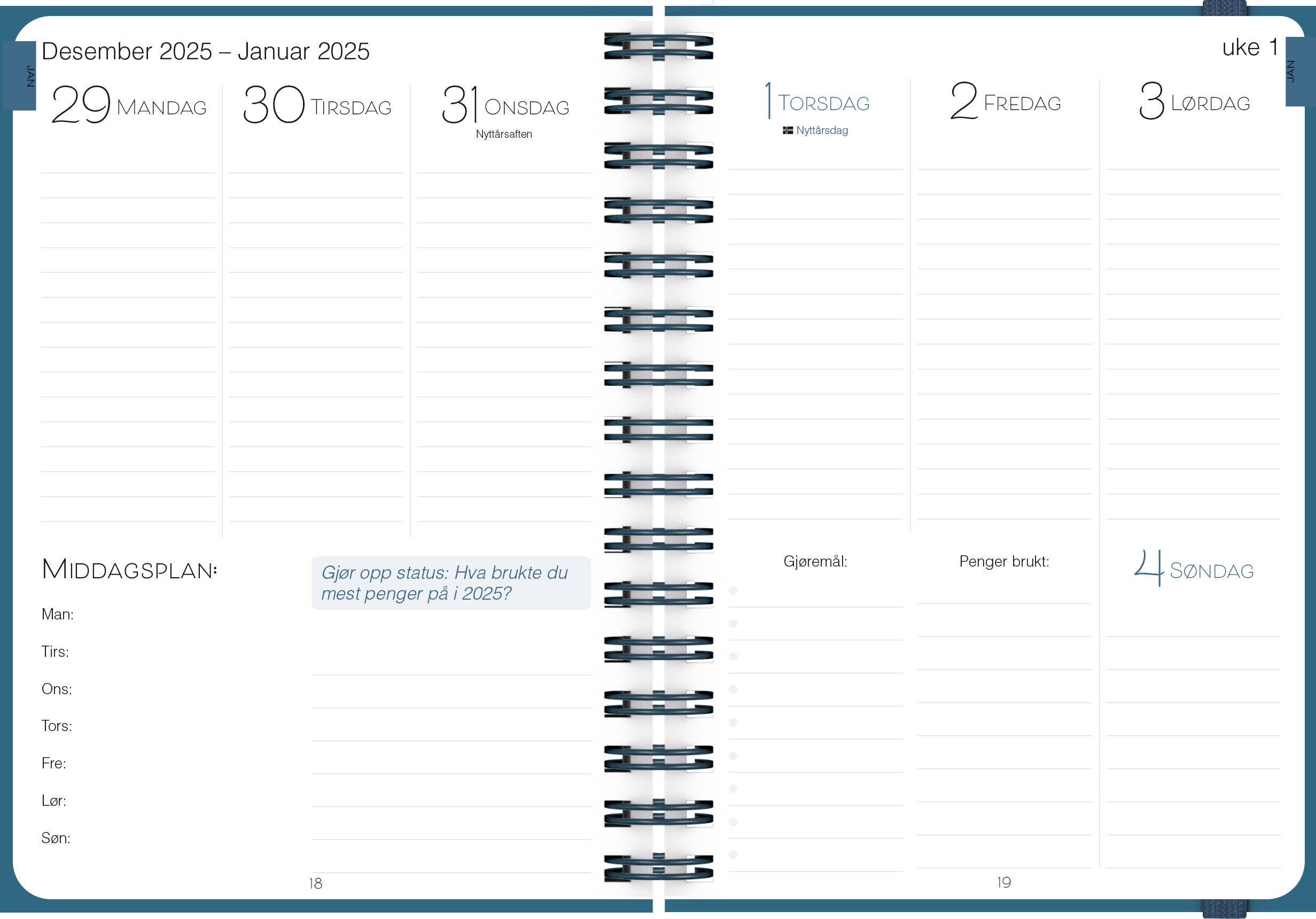 Kalender 2026 7.Sans Pengesnakk - Året Rundt