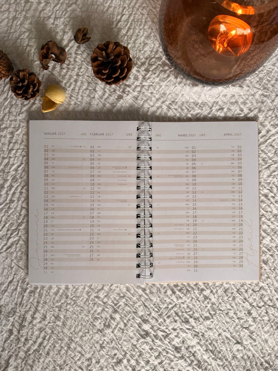 Kalender 2026 7.Sans Luxplan A5