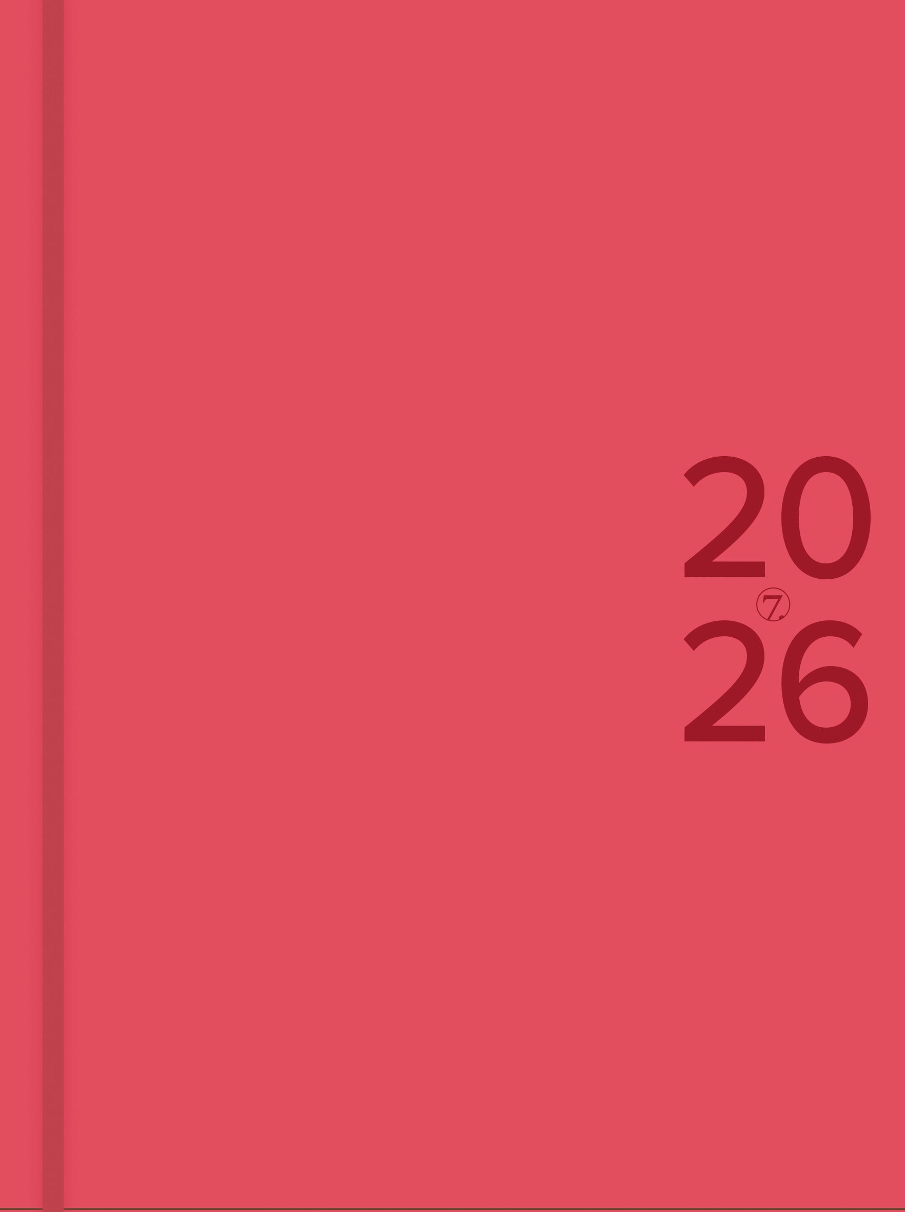Kalender 2026 7.Sans Dagbok Colour A5