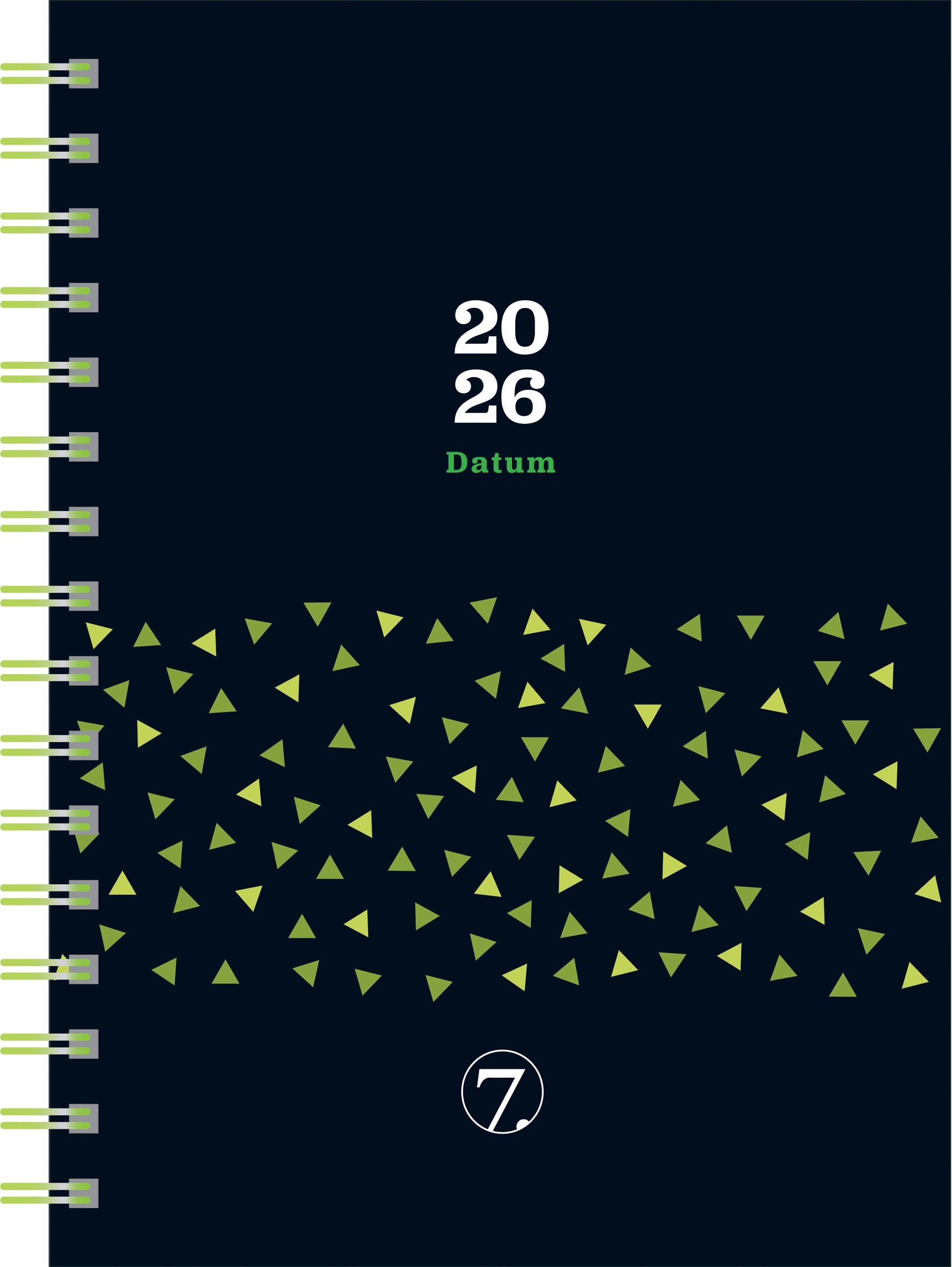 Kalender 2026 7.Sans Datum A5