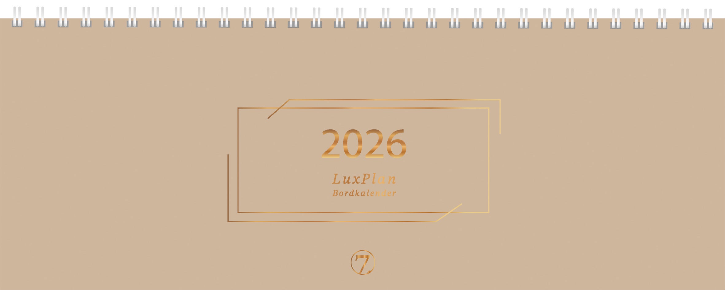Kalender 2026 7.Sans Luxplan Bordkalender