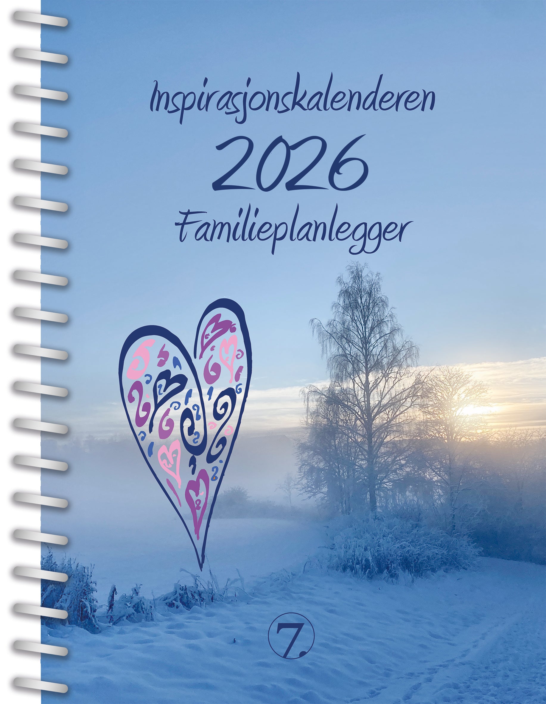 Kalender 2026 7.Sans Familieplanlegger Inspirasjon