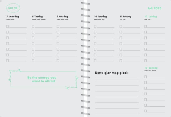 7.sans Kalender 25/26 Inspirasjon Stud