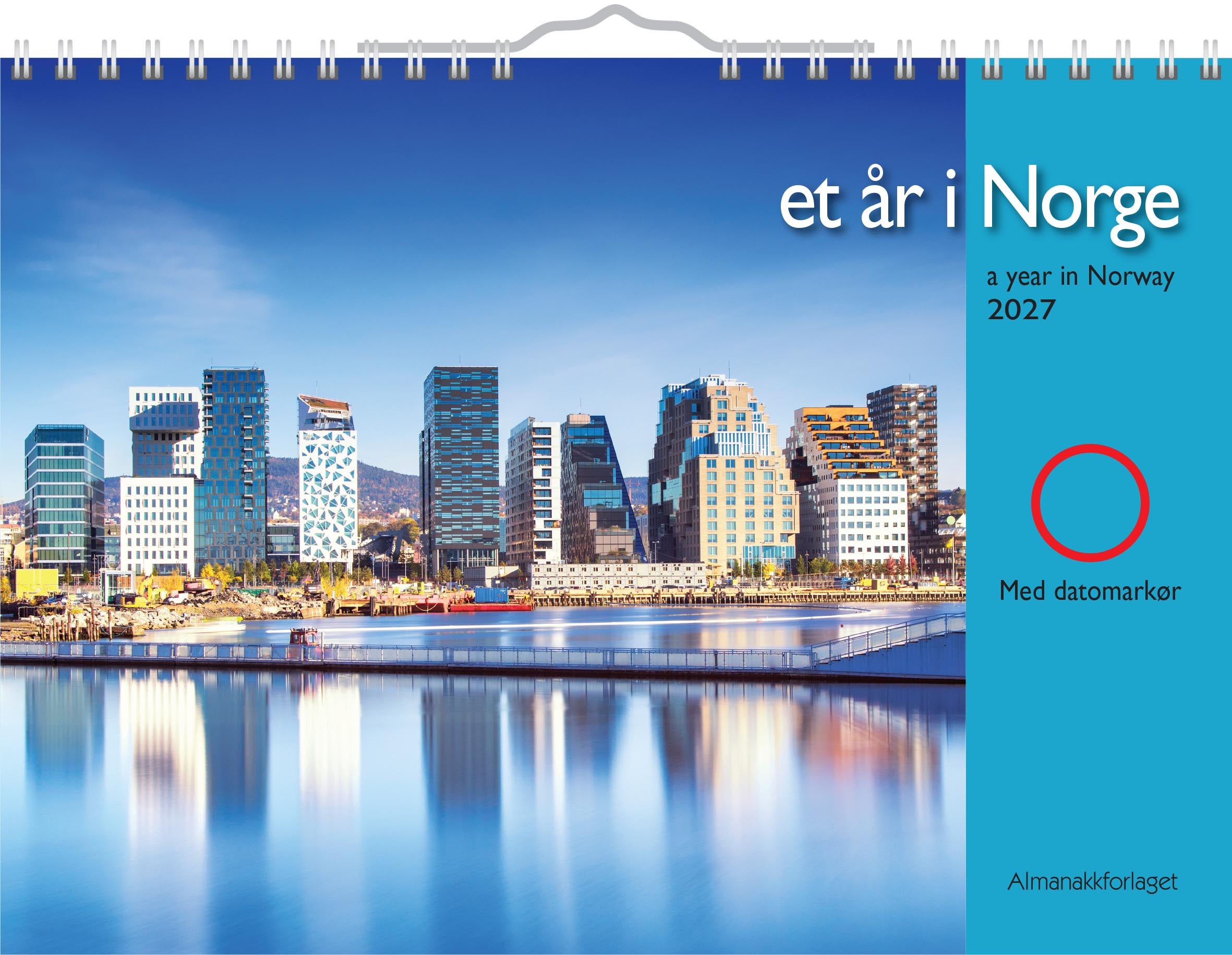 Kalender 7.Sans 2027 Ett År I Norge A4