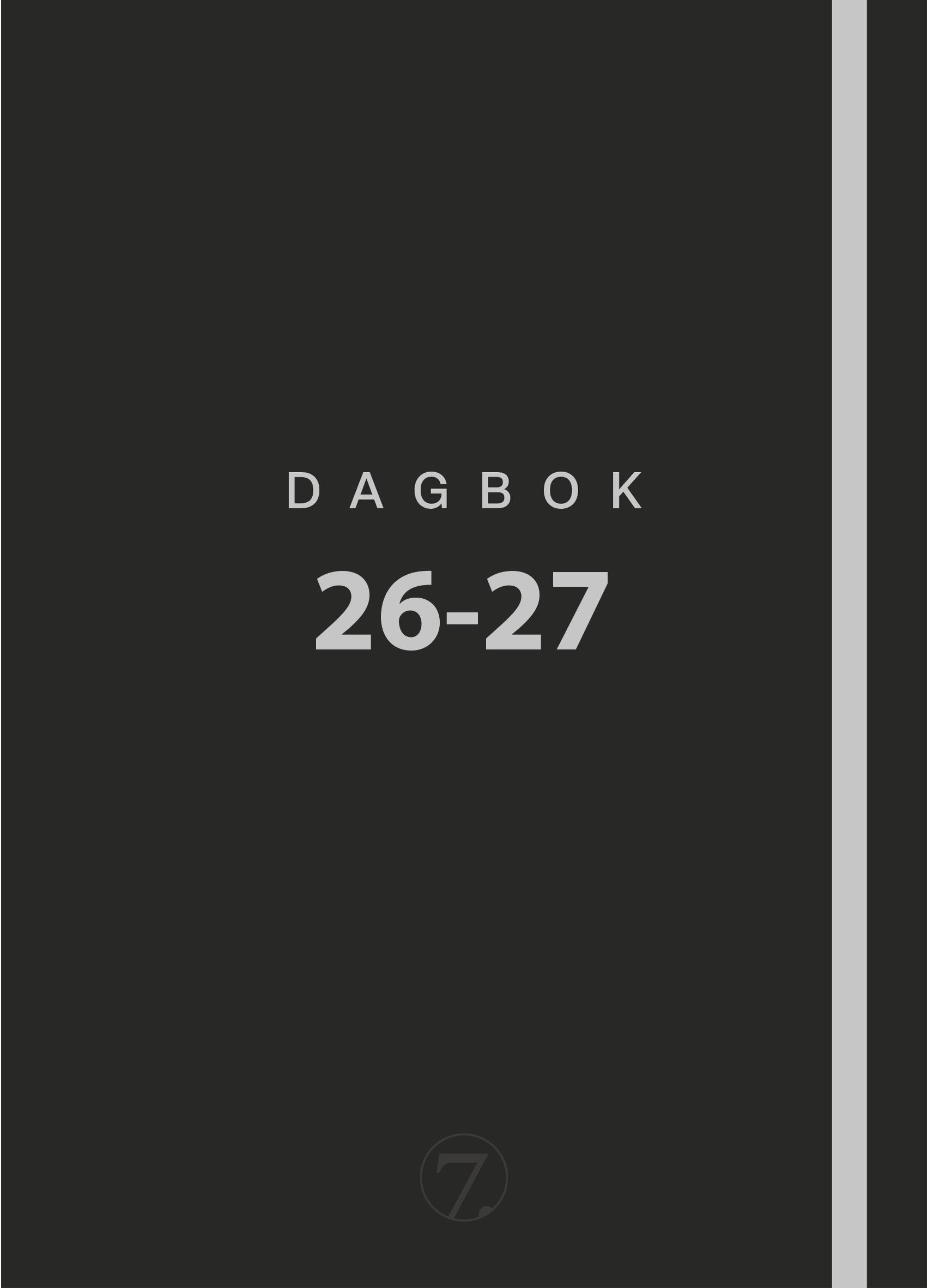 Kalender 7.Sans 26/27 Studentdagbok A5