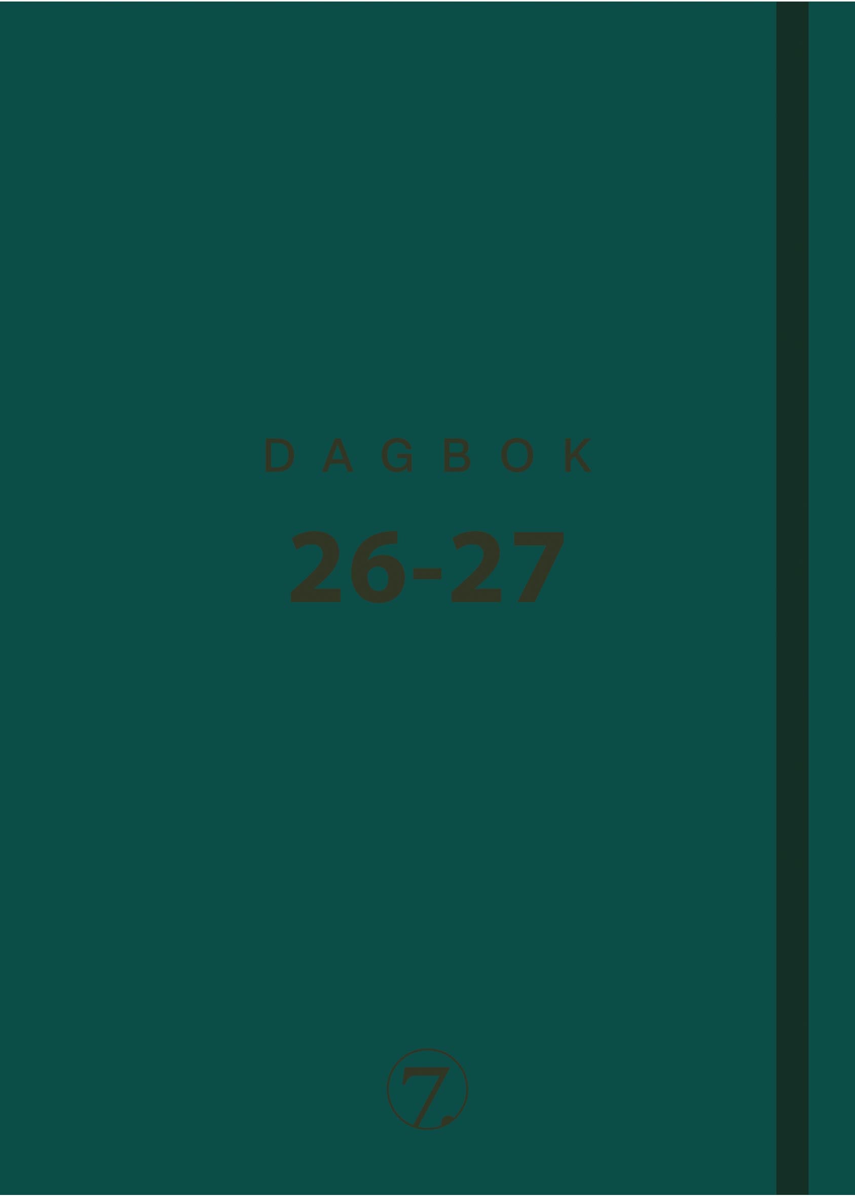 Kalender 7.Sans 26/27 Studentdagbok A5