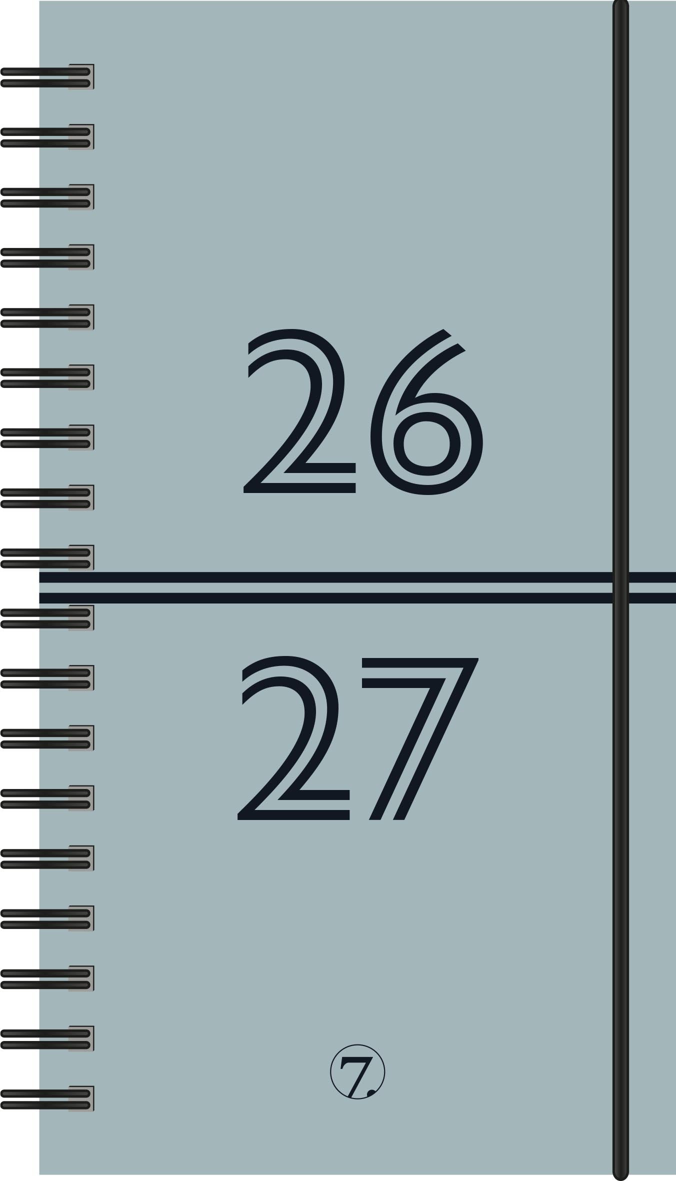 Kalender 7.Sans 26/27 Studium Kartong Spiral