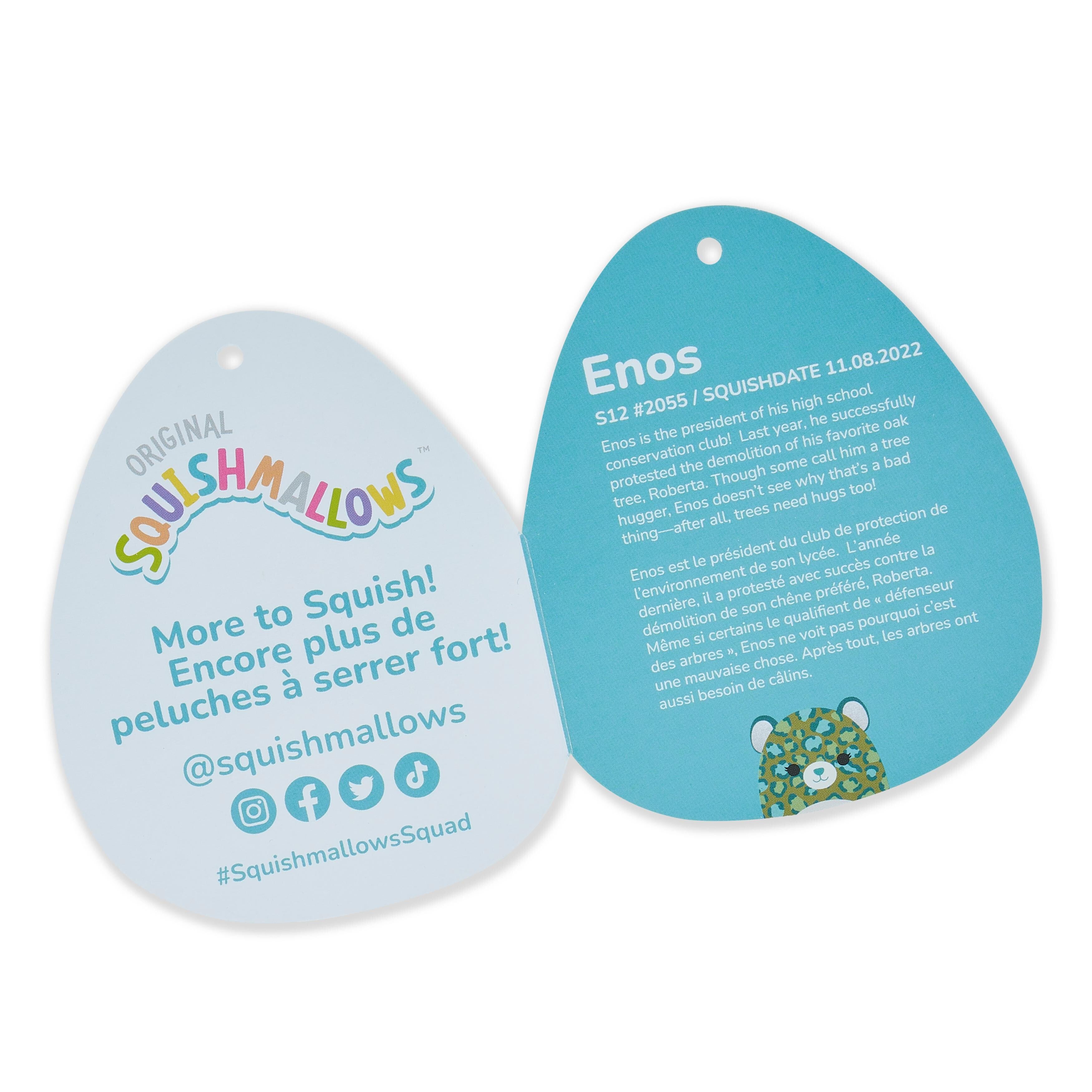 Squishmallows 30cm enos leopard  p16