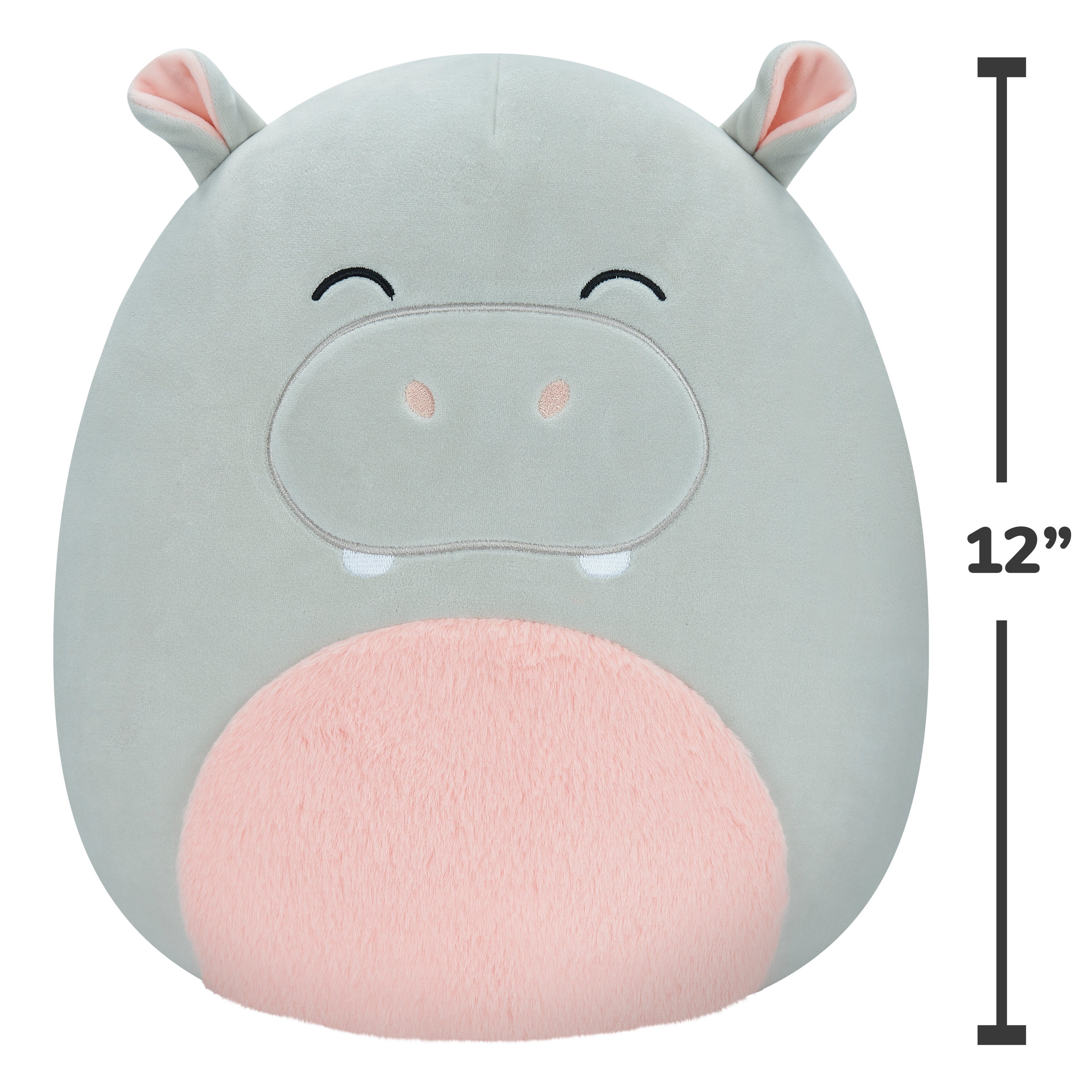 Squishmallows 30 cm harrison flodhest p16