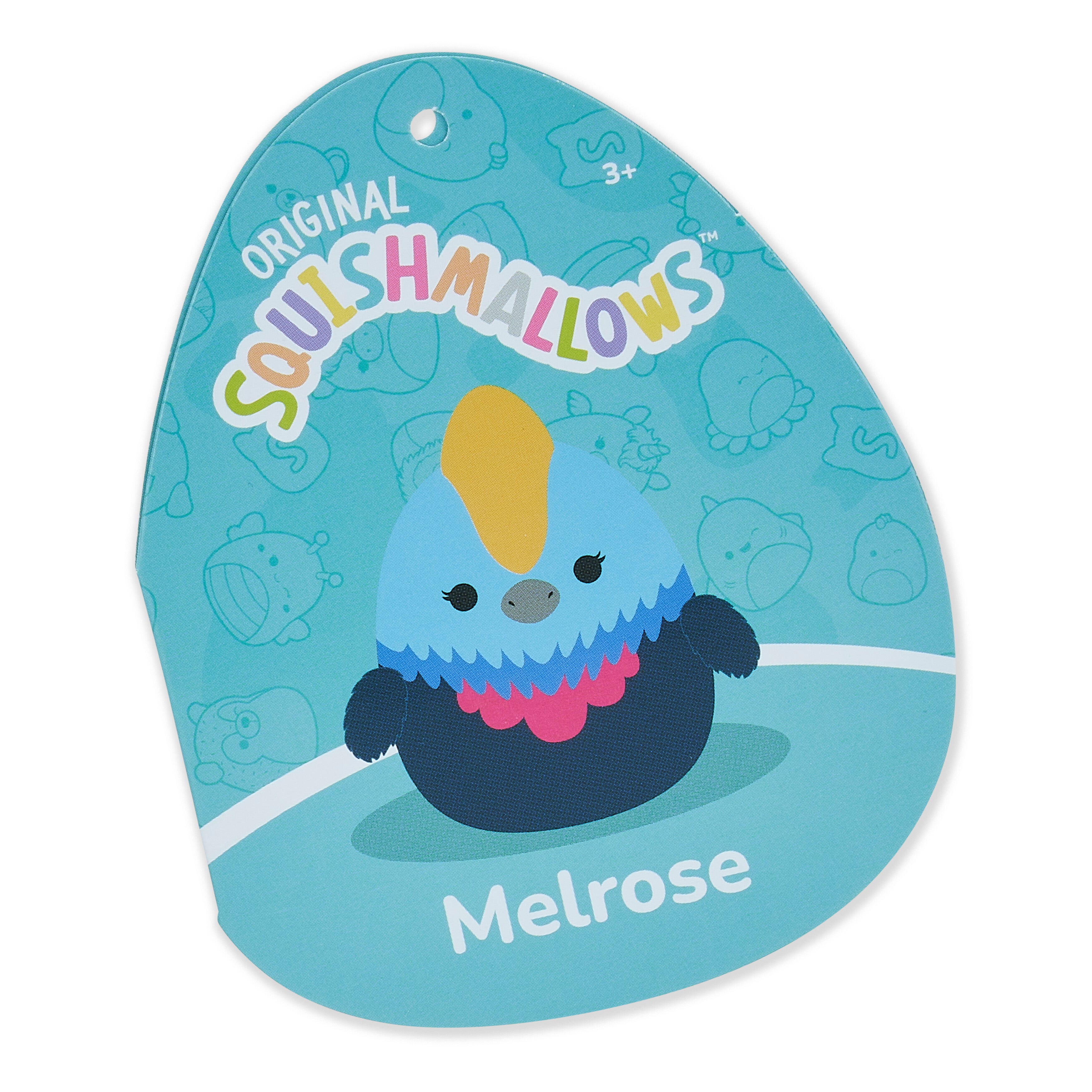 Squishmallows 30 cm melrose kasuar p16