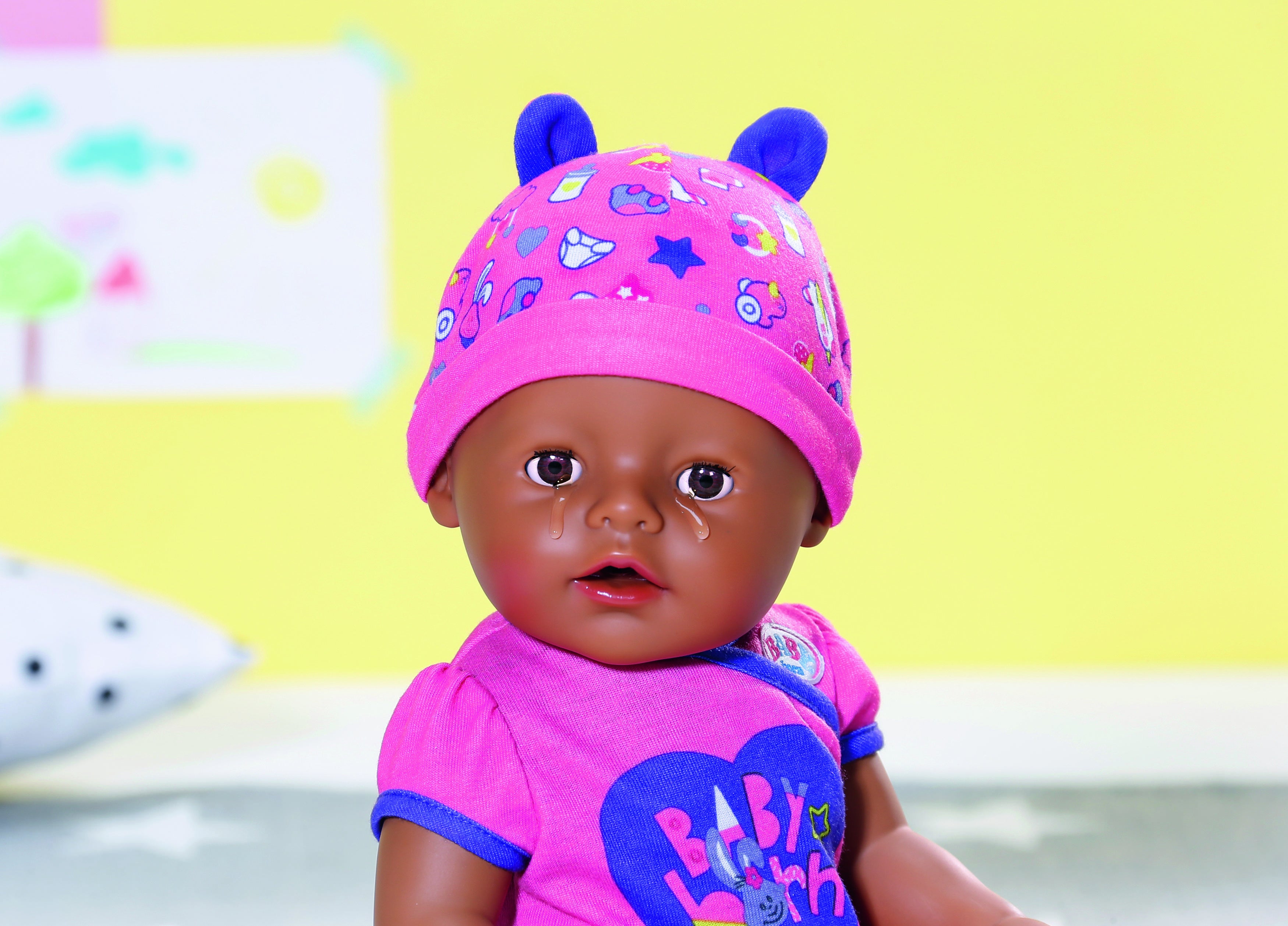 Baby Born 42 cm etnisk m/klær